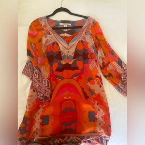 Diane von Furstenberg tunic dress size 2